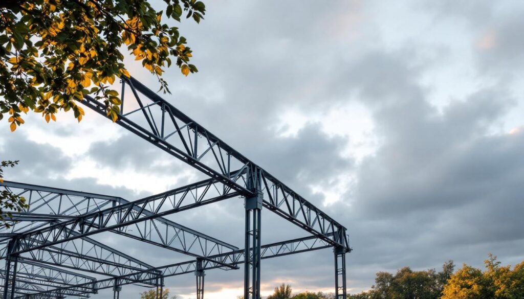 New insights into the design and sustainability of prefabricated steel warehouses
