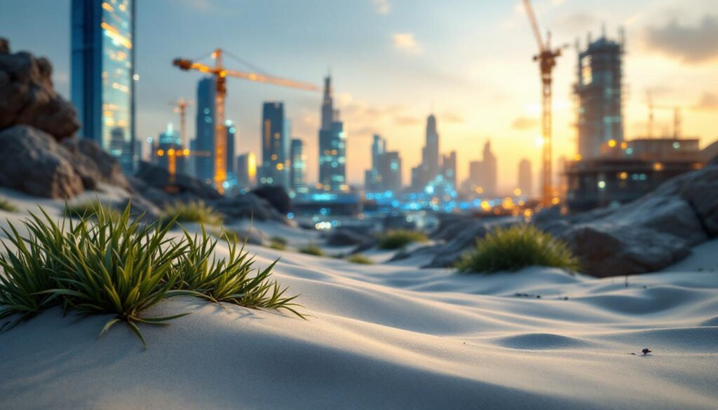 Desert sand innovation could reshape low-carbon concrete and reduce ecological impact Desert sand innovation could reshape low-carbon concrete and reduce ecological impact