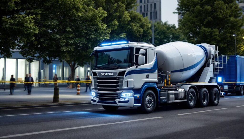 Electric concrete mixer truck moves closer to mainstream deployment with real-world testing Electric concrete mixer truck moves closer to mainstream deployment with real-world testing