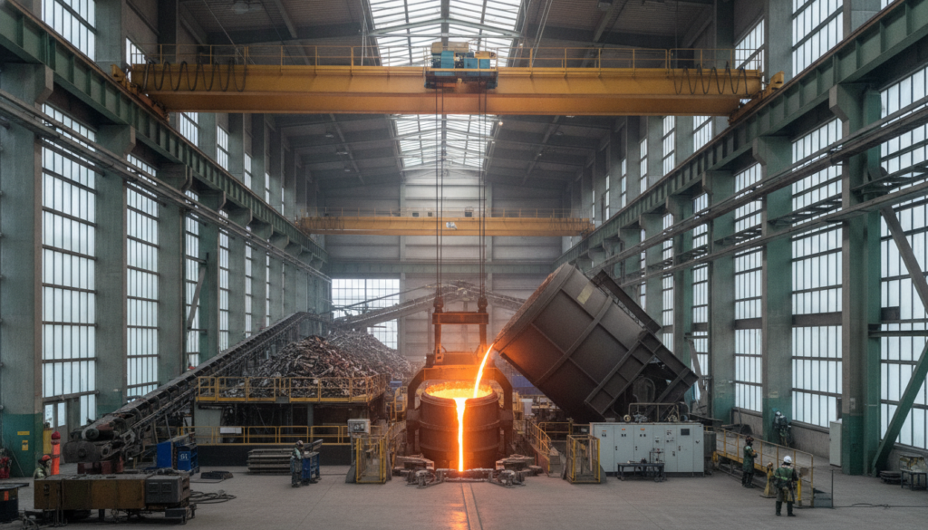 Salzgitter starts €200m electric arc furnace project to decarbonise HKM steelworks in Duisburg Salzgitter starts €200m electric arc furnace project to decarbonise HKM steelworks in Duisburg