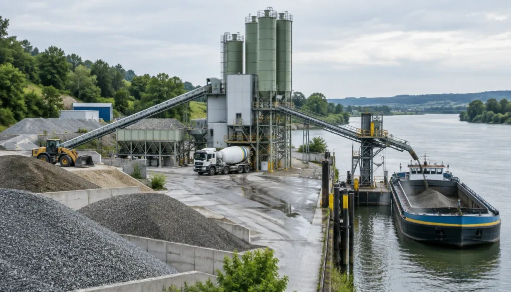 Heidelberg Materials proves zero-waste concrete recycling process at London's Greenwich plant
