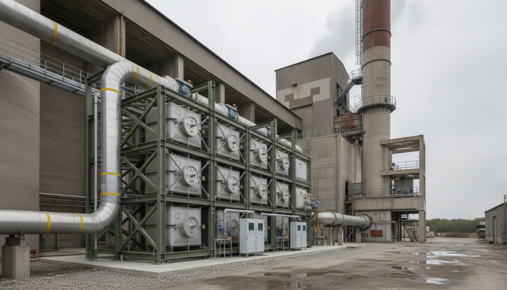 Holcim starts up membrane CO2 capture unit at Höver cement works Holcim starts up membrane CO2 capture unit at Höver cement works