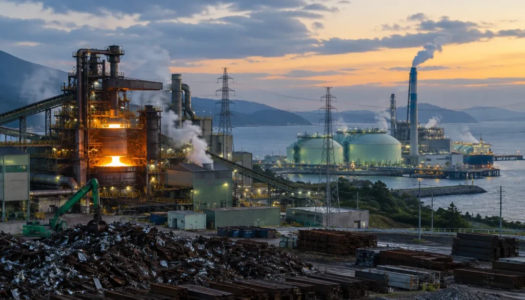 Nippon Steel’s Yawata electric arc furnace would emit about 278 kg of CO2 a tonne, study finds Nippon Steel's Yawata electric arc furnace would emit about 278 kg of CO2 a tonne, study finds